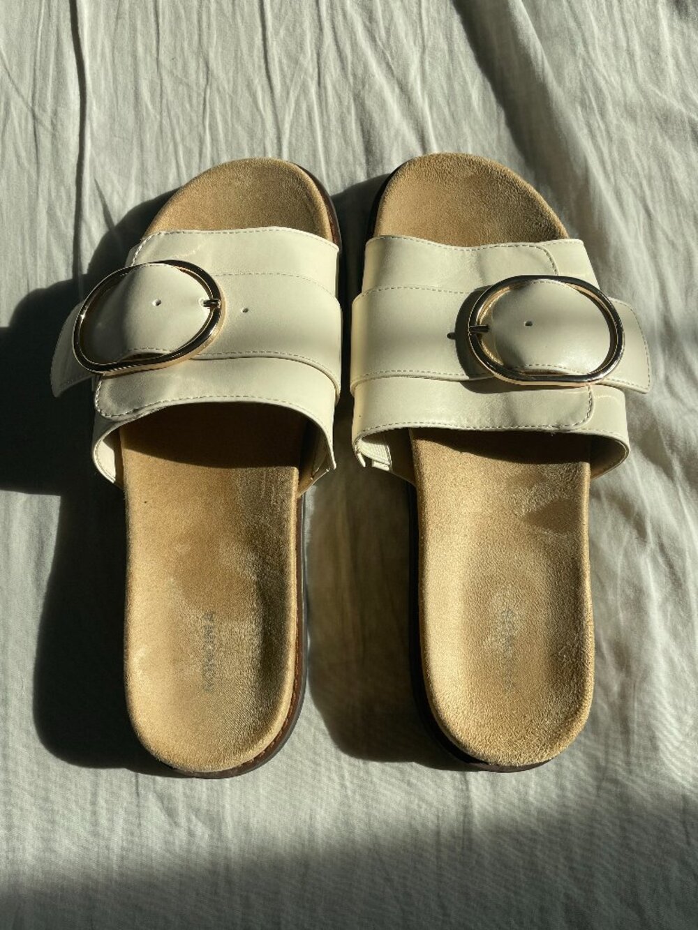 Sonoma Sandals, cream, size 8